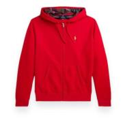 Polo Ralph Lauren Fleece Sweatshirt RL Stil Red, Herr