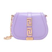 Versace Shoulder Bags Purple, Dam