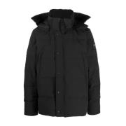 Canada Goose Wyndham Parka Black Label Black, Herr