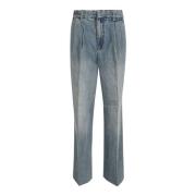 Zimmermann Illustration Denim Pant Blue, Dam