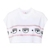 Chiara Ferragni Collection T-shirts och Polos White, Dam