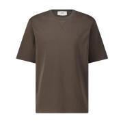 Ami Paris Logo Oversize Skjorta Brown, Herr