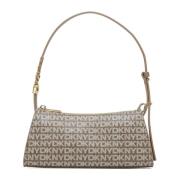 Dkny Snygg Stadsstil Klockkollektion Beige, Dam