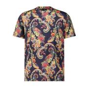 Etro T-shirt med Paisley-mönster Multicolor, Herr