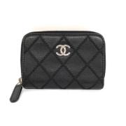 Chanel Vintage Pre-owned Laeder plnbcker Black, Dam