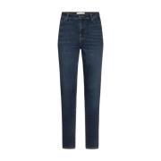 Frame Slim Fit Denim Jeans Blue, Dam