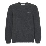 Msgm Stiliga Sweaters Kollektion Gray, Herr