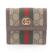 Gucci Vintage Pre-owned Belagd canvas plnbcker Multicolor, Dam