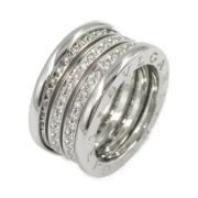 Bvlgari Vintage Pre-owned Vitt guld ringar Gray, Dam