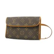 Louis Vuitton Vintage Pre-owned Canvas louis-vuitton-vskor Brown, Dam