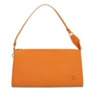 Louis Vuitton Vintage Pre-owned Laeder louis-vuitton-vskor Orange, Dam