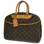 Louis Vuitton Vintage Pre-owned Canvas louis-vuitton-vskor Brown, Dam