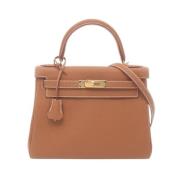 Hermès Vintage Pre-owned Laeder handvskor Brown, Dam