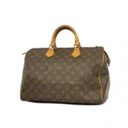 Louis Vuitton Vintage Pre-owned Canvas louis-vuitton-vskor Brown, Dam