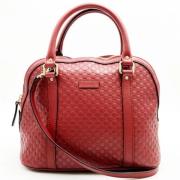 Gucci Vintage Pre-owned Laeder gucci-vskor Red, Dam