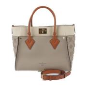 Louis Vuitton Vintage Pre-owned Laeder louis-vuitton-vskor Beige, Dam