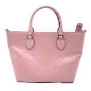 Gucci Vintage Pre-owned Laeder gucci-vskor Pink, Dam