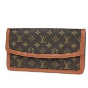 Louis Vuitton Vintage Pre-owned Canvas louis-vuitton-vskor Brown, Dam