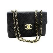 Chanel Vintage Pre-owned Laeder chanel-vskor Black, Dam