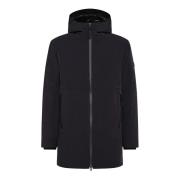 Peuterey Smal Passform Nylon Bomberjacka med Primaloft Fyllning Blue, ...