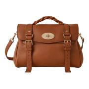 Mulberry Flätat Handtag Crossbody Väska Brown, Dam