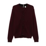 Paul Smith Merino Wool Bordeaux Sweater Red, Herr