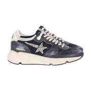 Golden Goose Blå Running Sole Sneakers Blue, Dam