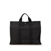 Hermès Vintage Pre-owned Canvas handvskor Black, Dam