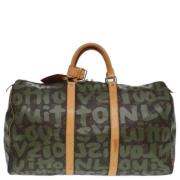 Louis Vuitton Vintage Pre-owned Canvas resvskor Brown, Dam