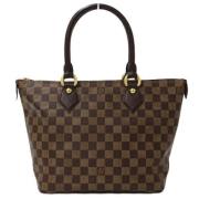 Louis Vuitton Vintage Pre-owned Canvas louis-vuitton-vskor Brown, Dam