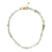 Forte Forte Ädelsten Blomma Halsband Green, Dam