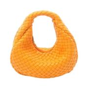 Bottega Veneta Vintage Pre-owned Laeder handvskor Orange, Dam