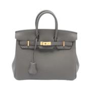 Hermès Vintage Pre-owned Laeder handvskor Gray, Dam