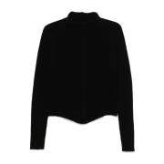 Rick Owens Headon Dbl Sweater Black, Dam