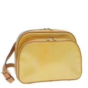 Louis Vuitton Vintage Pre-owned Laeder ryggsckar Yellow, Dam