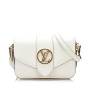 Louis Vuitton Vintage Pre-owned Laeder louis-vuitton-vskor Beige, Dam