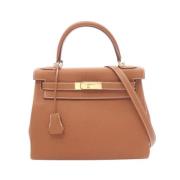 Hermès Vintage Pre-owned Laeder handvskor Brown, Dam