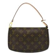 Louis Vuitton Vintage Pre-owned Canvas louis-vuitton-vskor Brown, Dam