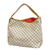 Louis Vuitton Vintage Pre-owned Canvas louis-vuitton-vskor White, Dam