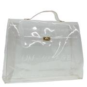 Hermès Vintage Pre-owned Tyg handvskor White, Dam