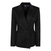 Polo Ralph Lauren Svart semesterkronblazer Black, Dam