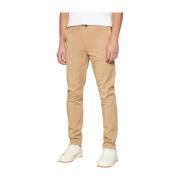 Lyle & Scott Beige Dragkedja & Knapp Byxor Beige, Herr