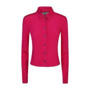 Versace Jeans Couture Fuchsia Skjortor för Kvinnor Pink, Dam