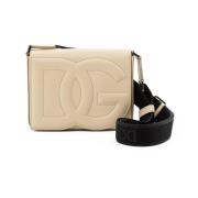 Dolce & Gabbana Logo Axelväska Beige, Herr