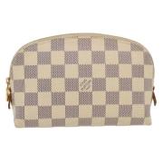 Louis Vuitton Vintage Pre-owned Canvas louis-vuitton-vskor White, Dam