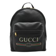 Gucci Vintage Pre-owned Laeder gucci-vskor Black, Dam