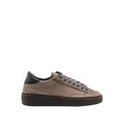 D.a.t.e. Bruna Ground Sneakers för Män Brown, Herr