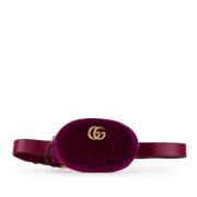 Gucci Vintage Pre-owned Mocka gucci-vskor Purple, Dam