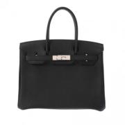 Hermès Vintage Pre-owned Laeder totevskor Black, Dam