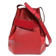 Louis Vuitton Vintage Pre-owned Laeder louis-vuitton-vskor Red, Dam